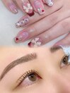 アイ、ネイル同時施術可能◎