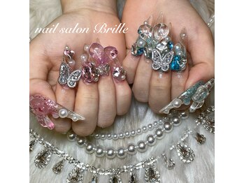 エスフィーネイルサロン ブリーユ(Esfy nailsalon Brille)/うるちゅるゴテゴテネイル