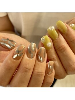 グレイティア ネイル(Gratia Nail)/メロンカラー♪