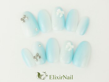 エリクサーネイル 渋谷(Elixir Nail)/定額aシンプル/クーポン使用