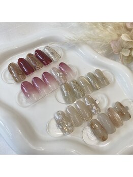 秋冬デザインネイル