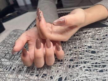 ラム(Ramu)の写真/ワンカラー/ラメグラ¥4500～！デザインを幅広くご提案☆シンプル×最新トレンドネイルで指先をオシャレに◎