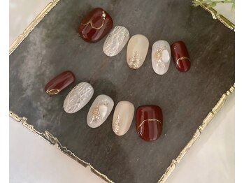 アインネイル(Aing nail)/ボルドーネイル