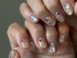 マグネットネイル×ホログラム