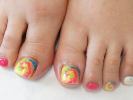 ピーコック柄フット6798円