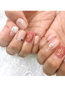 サロンドルリネイル(salon de Ruri nail)/◎ハロウィンネイル♪