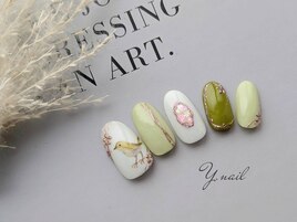 うぐいすネイル