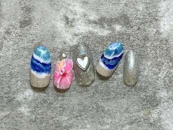 サニー ロア(Sunny.Roa)/海なネイル