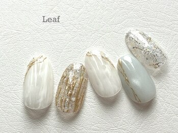 リーフ(Leaf)/冬ネイル