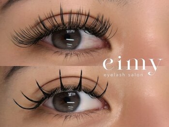 エイミー(eimy)の写真/高クオリティ×高持続！扱いやすさにこだわったダブルフラットで、毎日忙しい貴方の目元を美しく彩ります。