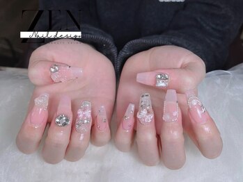 ゼン ネイル デザイン 池袋(ZEN NAIL DESIGN)/* 長 さだしやり放題×つけ放題