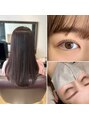 アースコアフュールボーテ つくば学園店(EARTH coiffure beaute)&nbsp;髪質改善、似合わせまつ毛パーマ、アイブロウwax♪同時施術