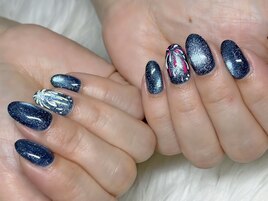 戸部担当★花火ネイル