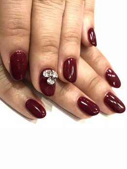 アース ネイルアイラッシュ 前橋店(EARTH Nail&Eyelash)/ワンカラー￥6500