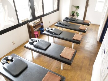 リラクゼーション整体ブレス/オープンスペースで換気も○