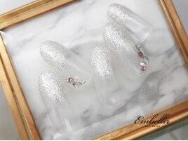 (1132)シンプルストーンネイル