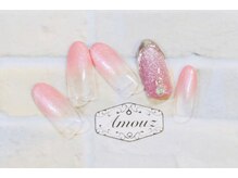 アモウズ(Amouz)/シンプルネイル/お仕事OK/3