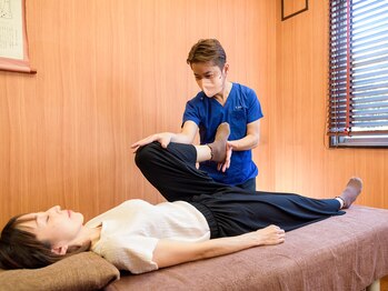 メディカルエステ 田奈鍼灸院/ゆがみのチェックです。