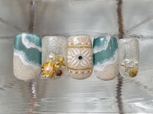 ナネア カラー(nanea color)/大人うみ夏ネイル　12500円