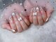 スノーネイルサロン 新宿店(Snow nail salon)の写真/繊細なア-トはスノ-ネイルで決まり★定額コ-ス/持ち込みパーツのせ放題コ-スが人気◎手描きア-トも対応可☆