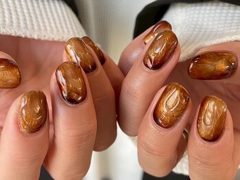 ノエル 新宿南口(Noel)/秋色ニュアンスネイル　新宿南口