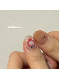 苺ちゃんネイル
