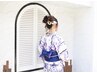【18時~20時】 浴衣着付け+ヘアセット ¥4500