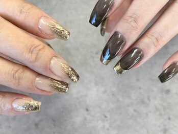 リット(LIT)の写真/長さ出しスカルプはもちろん、爪の形や長さを変えて美爪に…♪深爪でお悩みの方も、こだわりのある方も☆