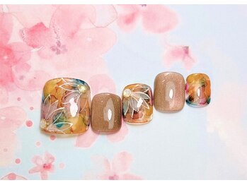 ギャザーパーティー 目白店(gatherparty)/2025シーズン【梅・桜ネイル】