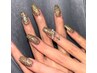 【HAND】長さ出し10本＋ワンカラー(パーツ2つプレゼント) ¥13000