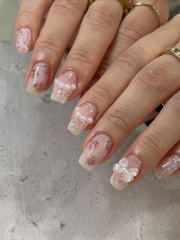 アトリエ ルー ネイルメゾン(atelier RU nail maison)/バレエコア