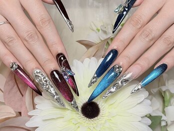 ティーアンドケー ネイル(T&K nail)の写真/<持込/付け放題もOK!>完成度の高さには嬉しい驚きが◎どこから見ても美しいフォルムに感動間違いなし!