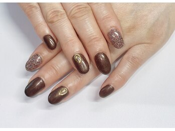 健康美爪 ネイルアンドアイラッシュ/定額ネイルAコース