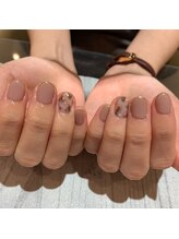 ヘアーアンドネイルマニッシュ(hair＆nail Manish)/シンプルネイル