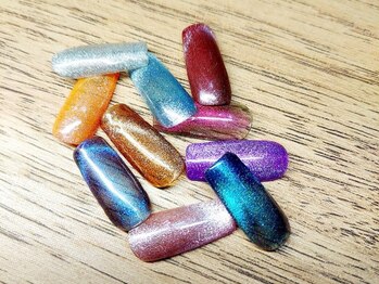 ソラ(sora)/フットに大人気マグネットネイル