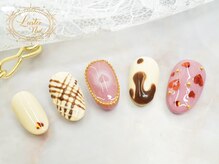 ラスターネイル(Luster nail)/バレンタイン♪チョコねいる