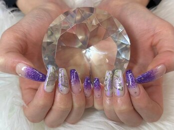 セブンルックスココ 宇都宮西川田店(7LOOKS COCO)の写真/《地域最大級total Beauty salon★》ハンド120分¥8300トレンド+"貴女らしさ"でお気に入りの爪に◎