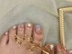 アンドヴァ 大通り店(Andova)の写真/フットネイルで足元から女子力UP♪お仕事上ハンドネイルが出来ない方にも◎