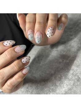 ルート12/ラメとドット