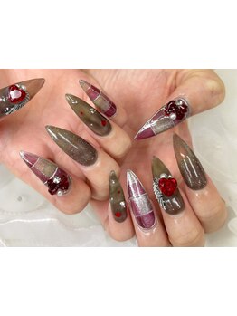 手描きアートが得意なサロン