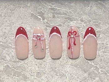 ピーチネイル 大塚(Peach Nail)/【クリスマス】シーズンネイル