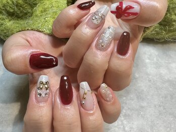 ウノプリール ネイル 茶屋町店(unopulir nail)/◎長さ出し10本ネイル◎浜野