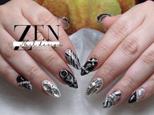 ゼン ネイル デザイン 池袋(ZEN NAIL DESIGN)/* 長 さだしやり放題×つけ放題