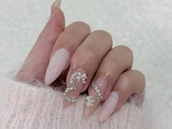 アイネイルズ 横浜EAST店(I-nails)の写真/欠けても焦らない♪どんな長さトラブルもお任せあれ◎ 1~10本、違和感なく長さを生成☆#横浜#パラジェル