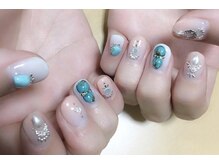 ティンク(Tink)/夏ターコイズネイル