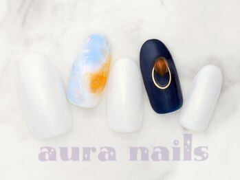 アウラネイルズ(aura nails)/☆ハンドデザインコース ¥8800