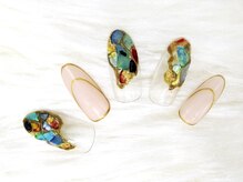 アンジェヴォーグ 名古屋本店(Angevogue)/ロックシェルステンドグラス