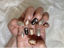 スラッシュフレーバー(/flavor)/秋っぽネイル♪