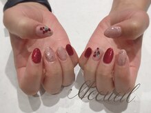 アクイユ 銀座店(ACCUEIL)/バレンタインハートネイル