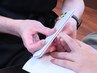 【平日初回ご利用限定】カット＋甘皮ケア＋トップコートor磨き　約50分